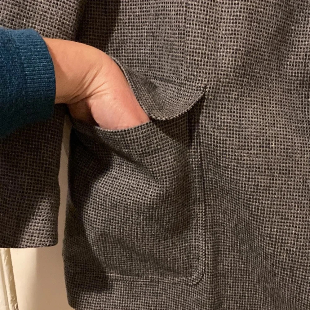 Pendleton Vintage Houndstooth Elbow Patch Men’s W… - image 4